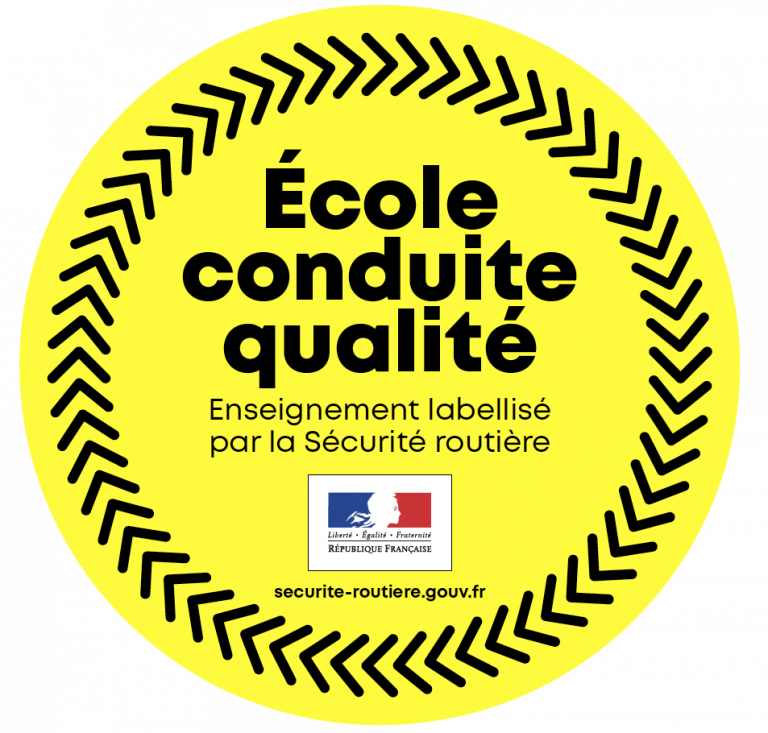 Label de qualité - Auto-école Léon Blum Villeurbanne